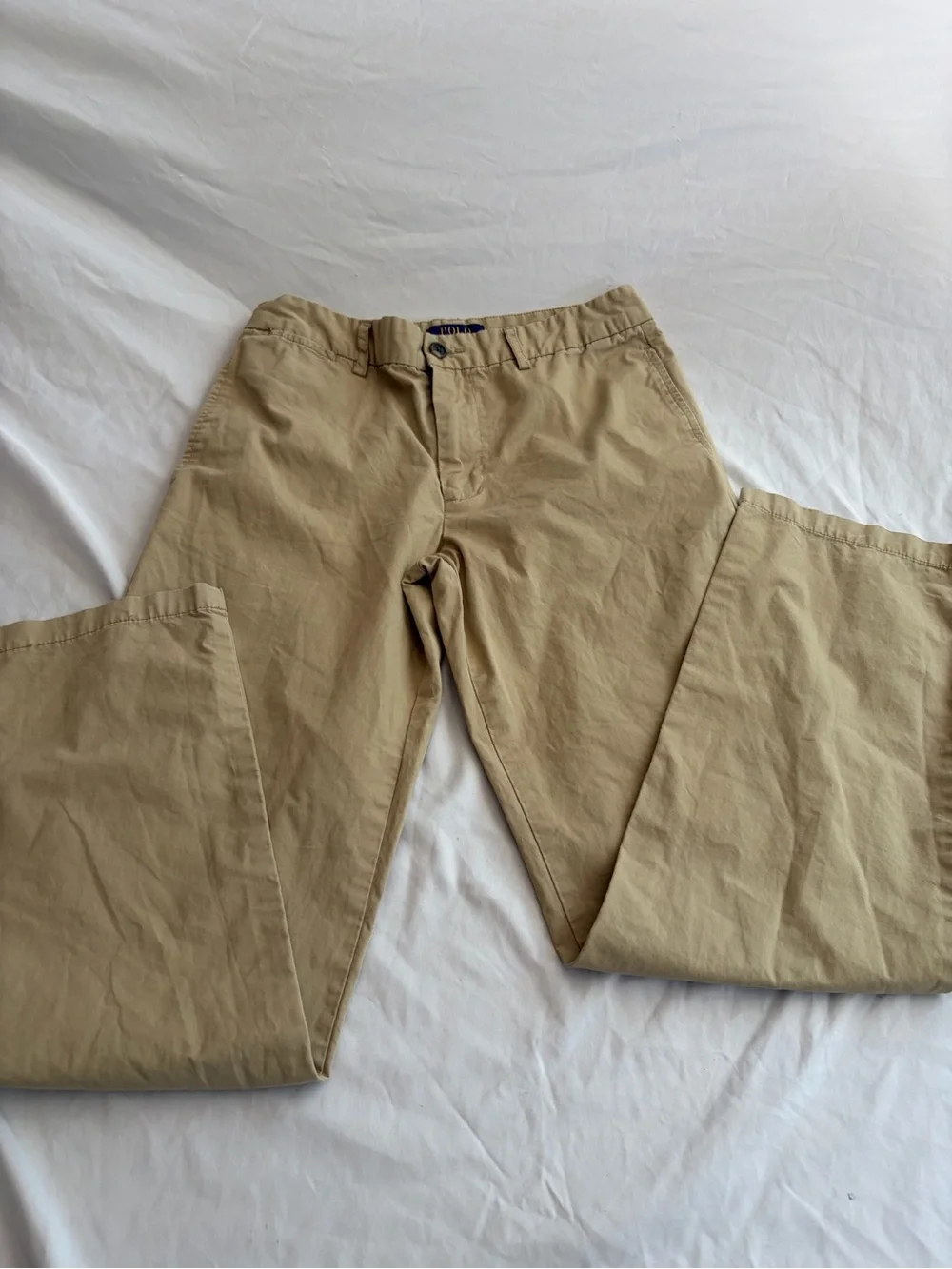 Polo by Ralph Lauren Kids Tan Chino Pants Sizse 16